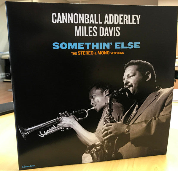 Cannonball Adderley, Miles Davis : Somethin' Else (The Stereo & Mono Versions) (LP, Album + LP, Album, Mono + Ltd, RE, RM, 180)