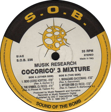 Musik Research : Cocorico' 3 Mixture (12", EP)