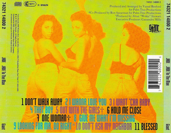 Jade (3) : Jade To The Max (CD, Album)