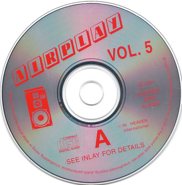 Various : Airplay Top Charts 5 2000 - Mei 2000 (2xCD, Comp, Unofficial)
