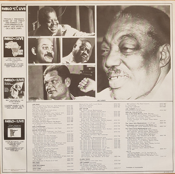 Oscar Peterson, Joe Pass, Niels-Henning Ørsted Pedersen : The Paris Concert: Salle Pleyel, 1978 (2xLP, Album, Gat)