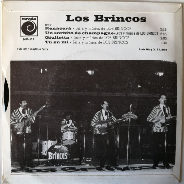 Los Brincos : Renacerá (7", EP)