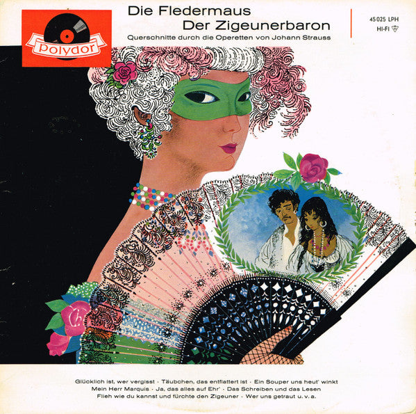 Johann Strauss Jr. : Die Fledermaus ∙ Der Zigeunerbaron (Querschnitte Durch Die Operetten Von Johann Strauss) (10", Mono)