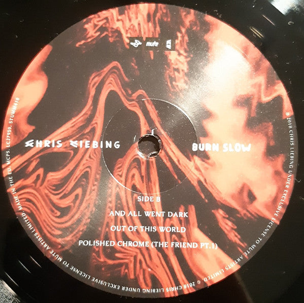 Chris Liebing : Burn Slow (2xLP, Album, Ltd, Gat)