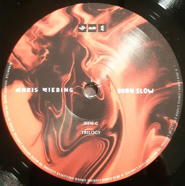 Chris Liebing : Burn Slow (2xLP, Album, Ltd, Gat)