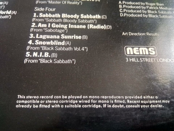Black Sabbath : We Sold Our Soul For Rock 'N' Roll (2xLP, Comp)