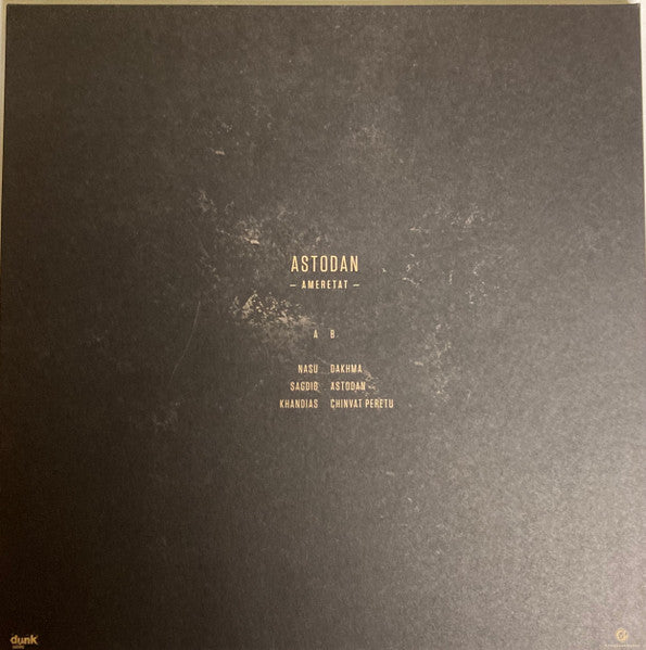 Astodan : Ameretat (LP, Album, Gol)