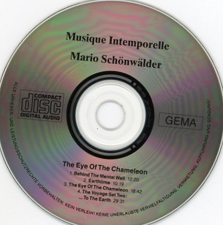 Mario Schönwälder : The Eye Of The Chameleon (CD, Album)