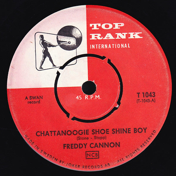 Freddy Cannon : California Here I Come (7", Single)