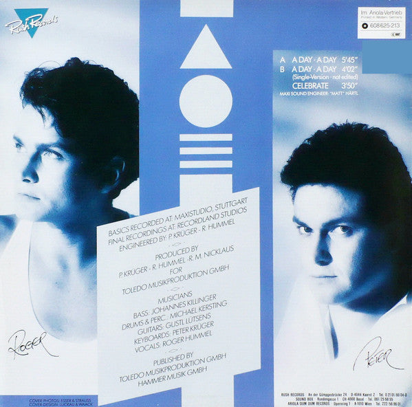 Art Of Emotion : A Day A Day (12", Maxi)