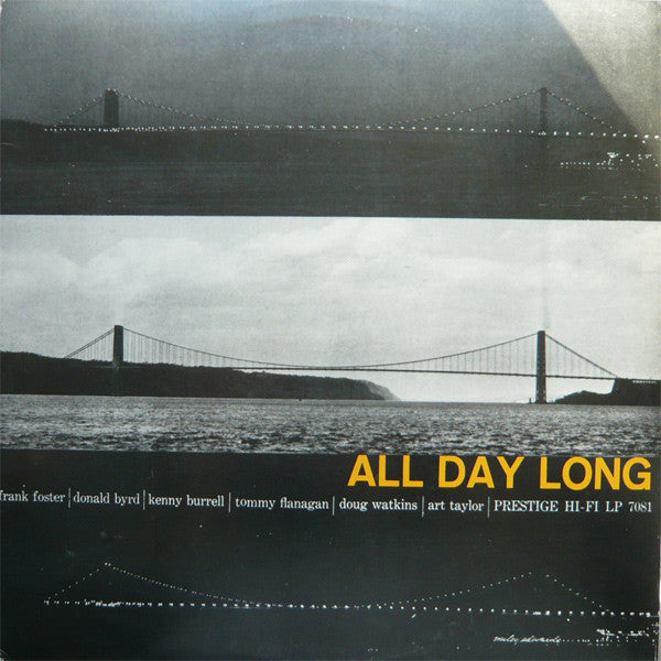 Kenny Burrell, Donald Byrd : All Day Long (LP, Album, RE)