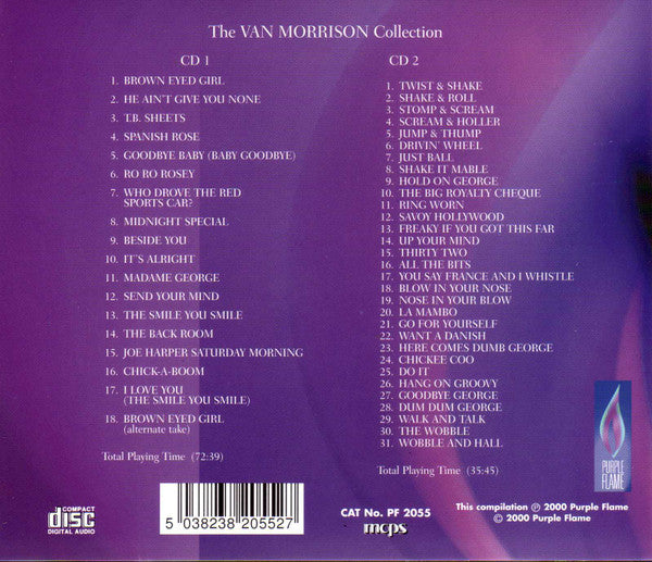 Van Morrison : The Van Morrison Collection - Classic Performances (2xCD, Comp)