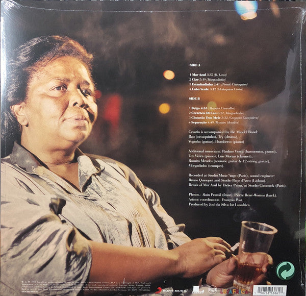 Cesaria Evora : Mar Azul (LP, Album, RE)
