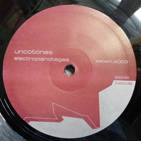 Uncotones : Electropianotages (LP, Ltd)