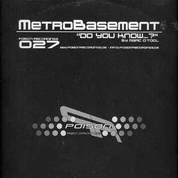 Metrobasement : Do You Know..? (12")