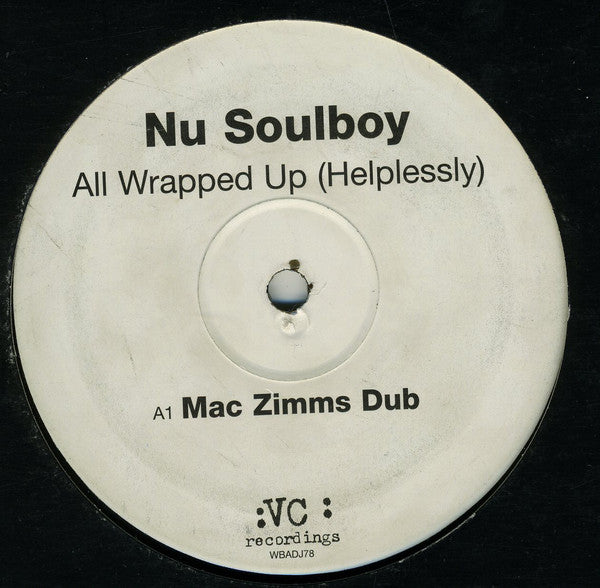 Nu Soulboy : All Wrapped Up (Helplessly) (12", Promo)