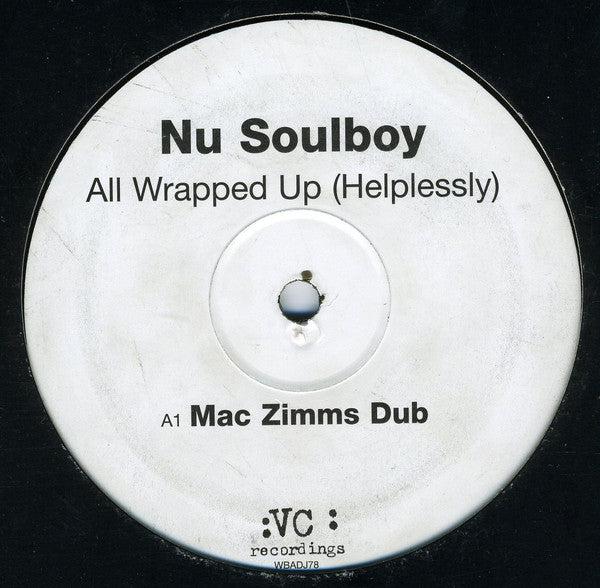 Nu Soulboy : All Wrapped Up (Helplessly) (12", Promo)
