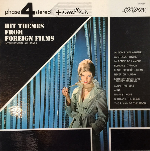 International "Pop" All Stars : Hit Themes From Foreign Films (LP, Album, Gat)