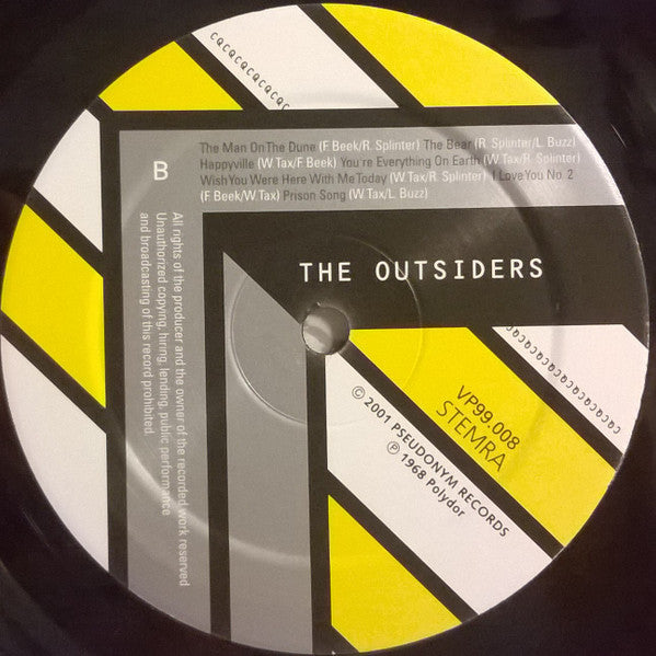 The Outsiders (5) : CQ (LP, Album, RE, Gat)