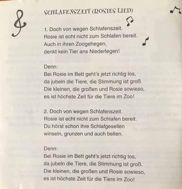 Marko Simsa, Erke Duit : Das Zookonzert (CD, Album)