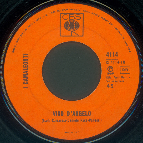 I Camaleonti : Viso D'Angelo (7")