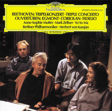 Ludwig van Beethoven - Berliner Philharmoniker, Mark Zeltser, Yo-Yo Ma, Anne-Sophie Mutter, Herbert von Karajan : Tripelkonzert C-Dur Op.56 Für Klavier, Violine Und Violoncello (Tripelkonzert) (CD, Comp)