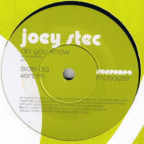 The Millennium / Joey Stec : Baby It's Real / Do You Know (7", Single, Num)