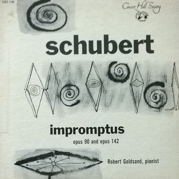 Franz Schubert - Robert Goldsand : Impromptus Opus 90 And Opus 142 (LP, Mono)