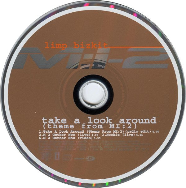 Limp Bizkit : Take A Look Around (Theme From MI:2) (CD, Single, Enh)