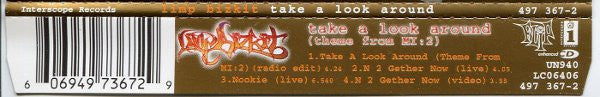 Limp Bizkit : Take A Look Around (Theme From MI:2) (CD, Single, Enh)