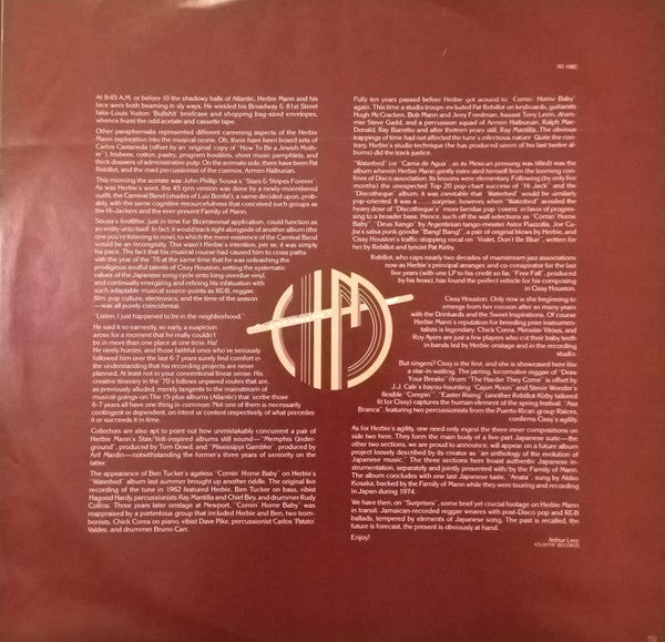 Herbie Mann Featuring Cissy Houston : Surprises (LP, Album, MO)