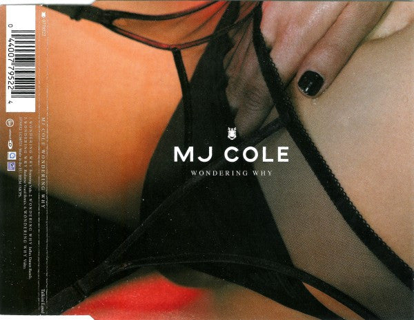 MJ Cole : Wondering Why (CD, Single, Enh)