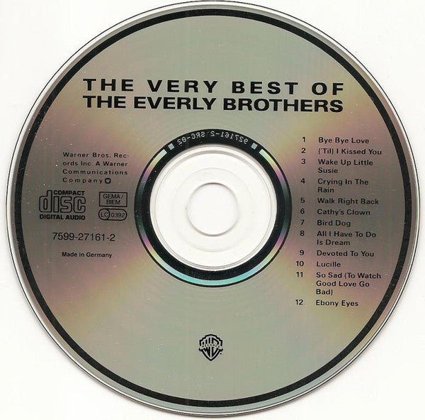 Everly Brothers : The Very Best Of The Everly Brothers (CD, Album, Comp, RE)