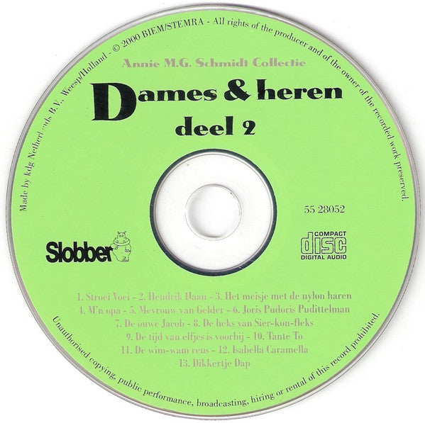 Various : Dames & Heren (CD)