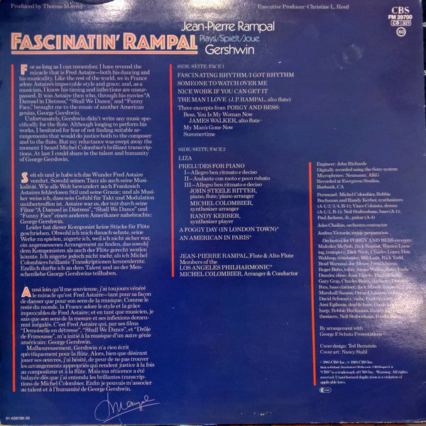Jean-Pierre Rampal : Fascinatin' Rampal (LP)