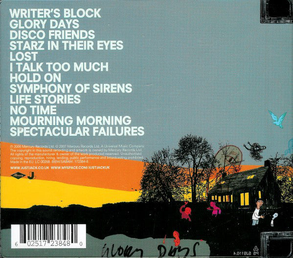 Just Jack : Overtones (CD, Album, Sup)
