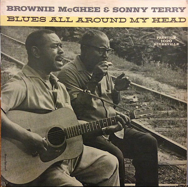 Sonny Terry & Brownie McGhee : Blues All Around My Head (LP, Album, Mono)