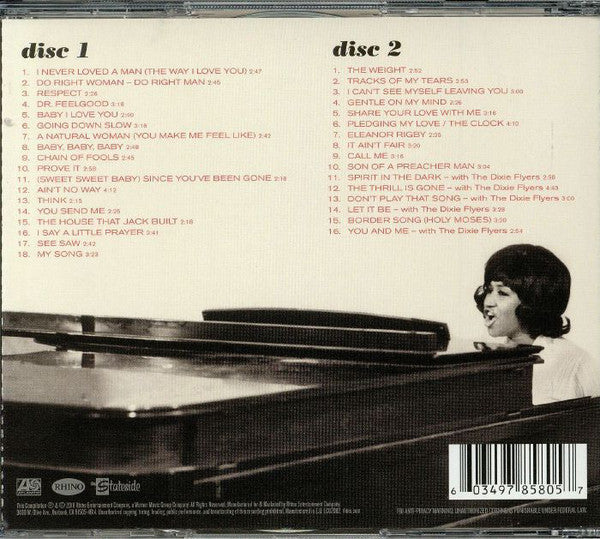 Aretha Franklin : The Atlantic Singles Collection 1967-1970 (2xCD, Comp, Mono)
