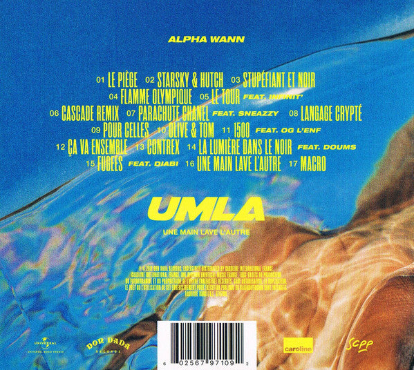 Alpha Wann : UMLA - Une Main Lave L'autre (CD, Album)