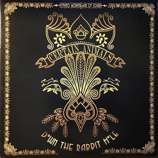 Certain Animals : Down The Rabbit Hole (LP, Album, Whi)