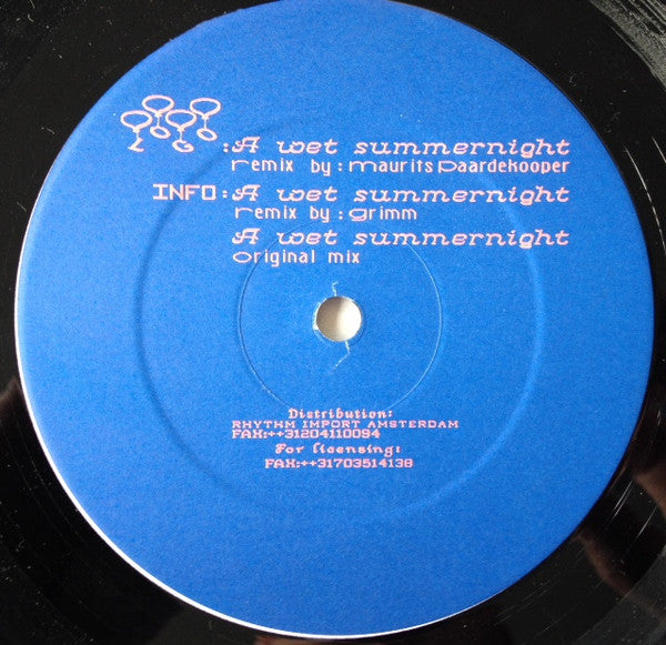 Ramon & Theo : A Wet Summernight (Remixes) (12")