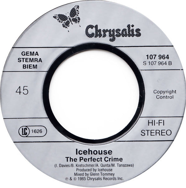 Icehouse : No Promises (7", Single)