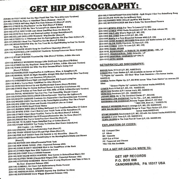 The Hoods : Empty Head (7", Single)