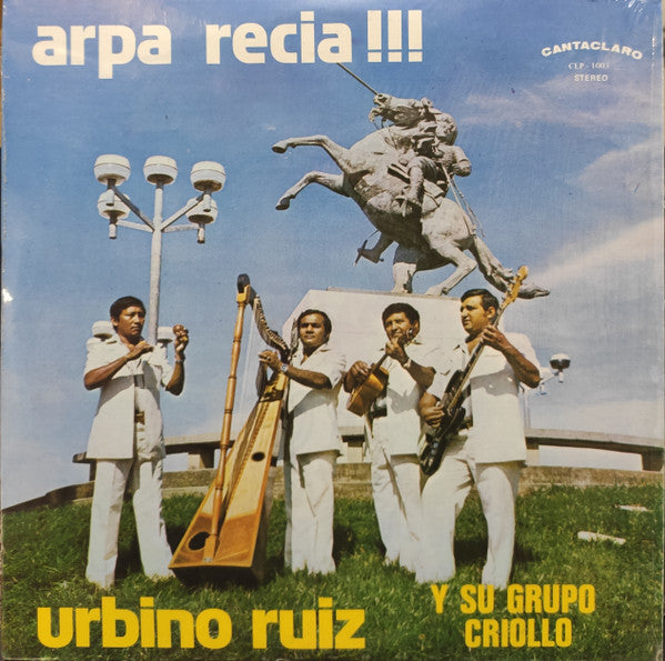 Urbino Ruiz Y Su Conjunto : Arpa Recia!!! (LP, Album)