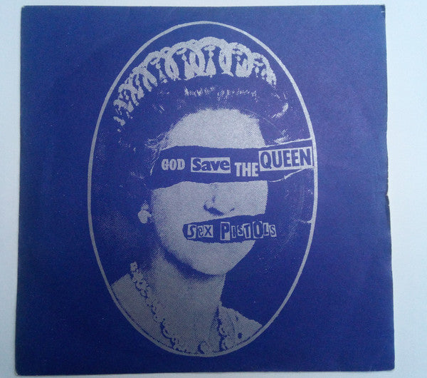 Sex Pistols : God Save The Queen (7", Single, RP, Cur)