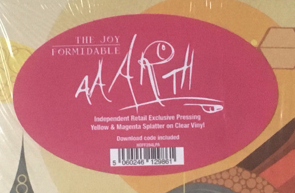 The Joy Formidable : AAARTH (LP, Album, Ltd, Yel)