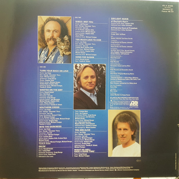 Crosby, Stills & Nash : Daylight Again (LP, Album)
