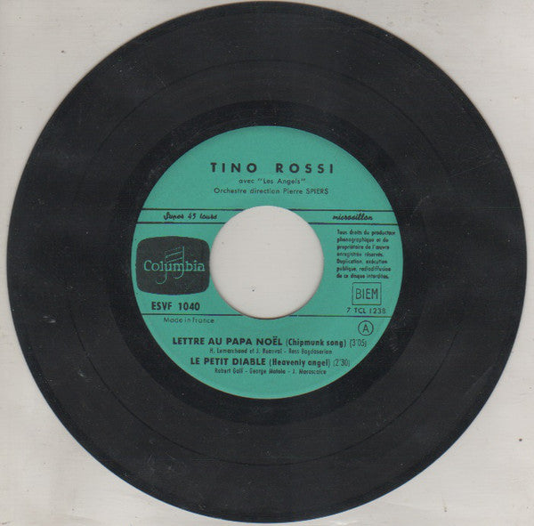 Tino Rossi : Chante Noël (7", EP)