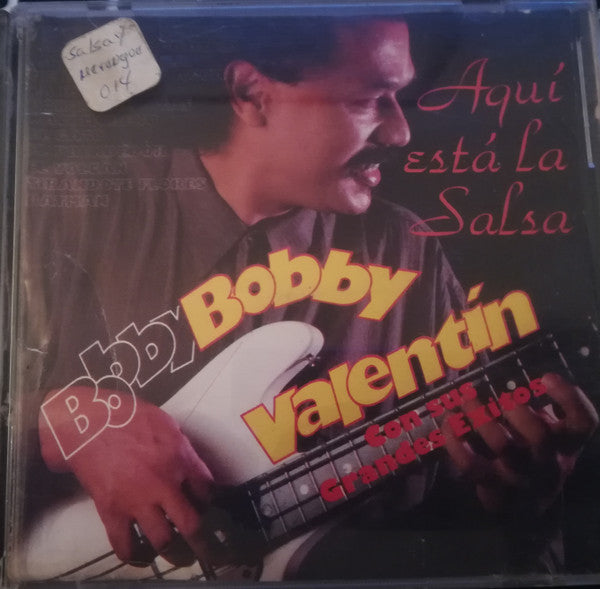 Bobby Valentín* : Aqui Está La Salsa Con Sus Grandes Exitos (CD, Comp)