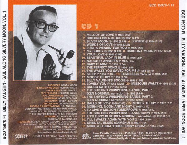Billy Vaughn : Sail Along Silvery Moon (6xCD, Comp + Box)